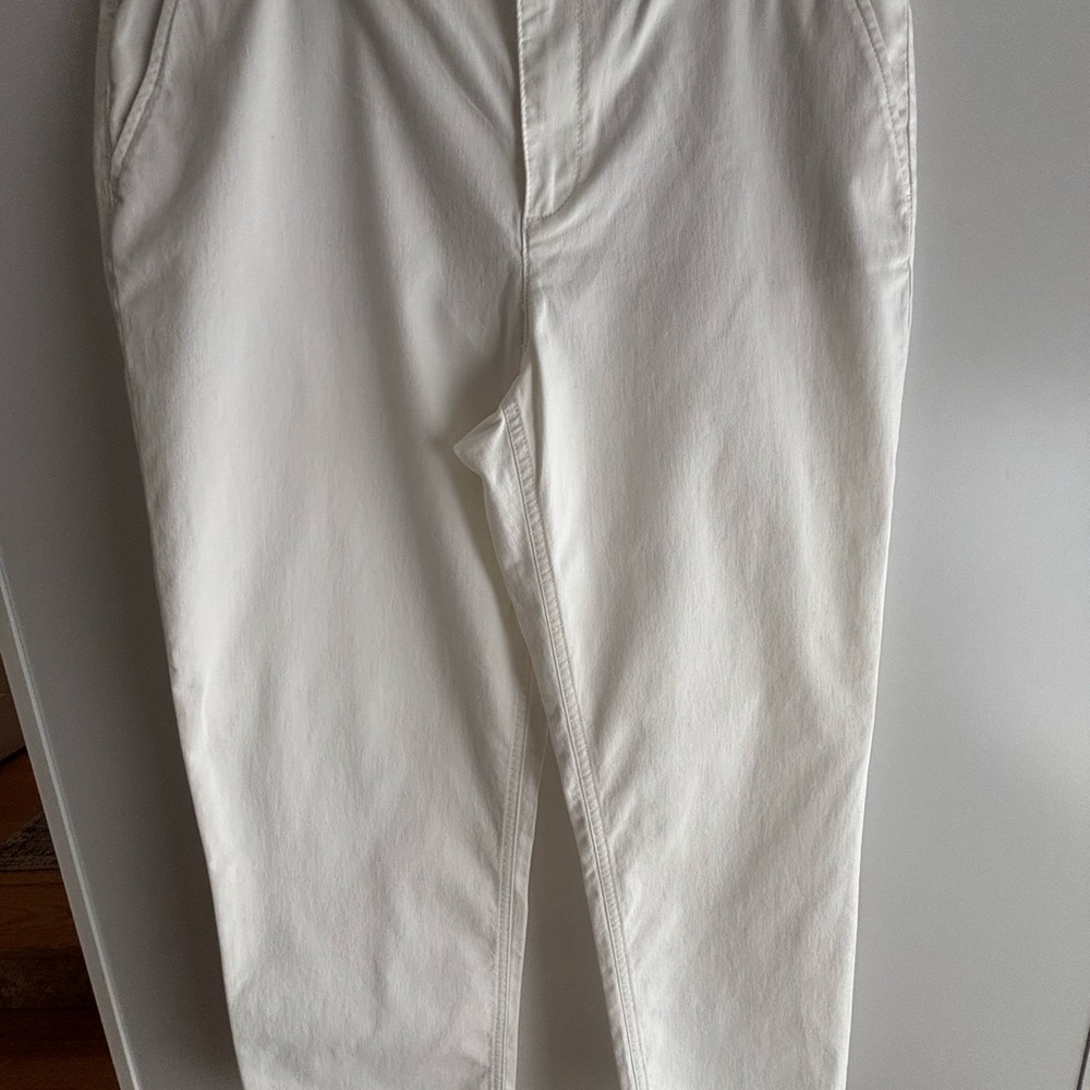 LOFT white  Monroe Slim pants NWT